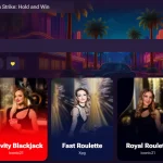 Current Prive Casino live casino lobby with dealer tables and provider filters